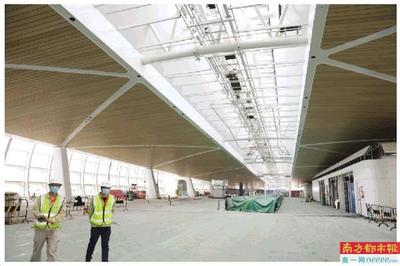 深圳機場衛星廳加速建設，機電設備安裝全面啟動，預計今年建成投用